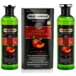 KP2®  FRUIT VINEGAR Ammonia Free 10 Minutes Hair Color Colour Gel A + B 500 ML Each Black/Natural Black (H)