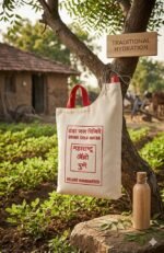 KP2® Canvas Cold Water Bag 4 ltr for Picnic, Tour, Journey, Outdoor Hiking Camping/Water Cooling Bag | Picnic Tour Journey Outdoor Hiking Camping/Water Cooling Canvas Bag - Image 2