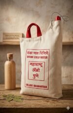 KP2® Canvas Cold Water Bag 4 ltr for Picnic, Tour, Journey, Outdoor Hiking Camping/Water Cooling Bag | Picnic Tour Journey Outdoor Hiking Camping/Water Cooling Canvas Bag